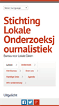 Mobile Screenshot of onderzoeksjournalistiek.org